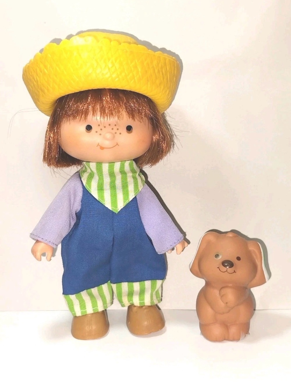 1979 Vintage Strawberry Shortcake Huckleberry Pie & Pupcake 1982 Dog Puppy